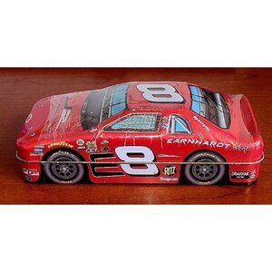 NEW racecar collectible tin Dale Earnhardt Jr Nascar new with double crisp